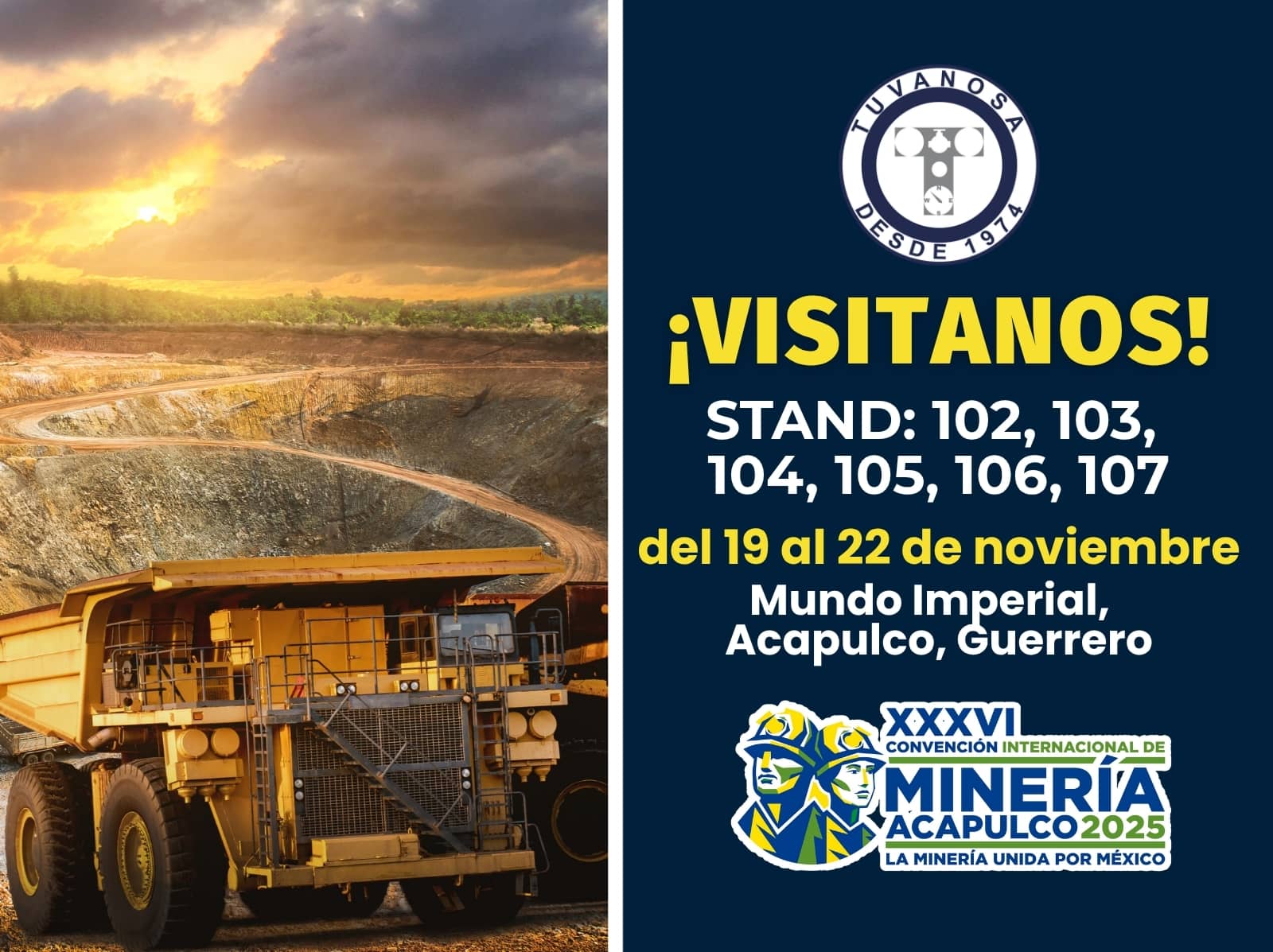 TUVANOSA en Minería 2025